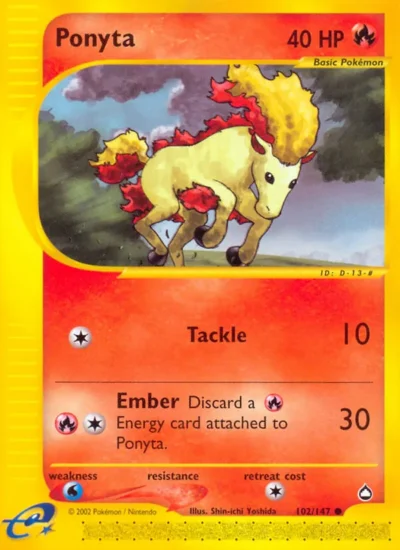 Ponyta (Aquapolis 102)