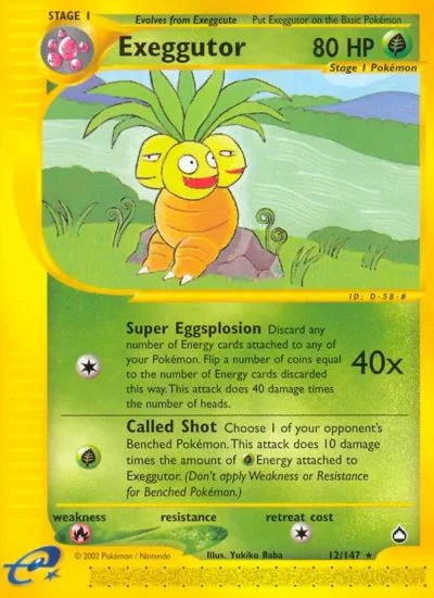 Exeggutor (Aquapolis 12)