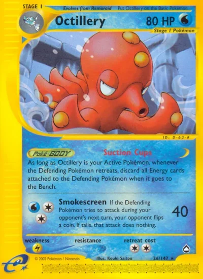 Octillery (Aquapolis 26)