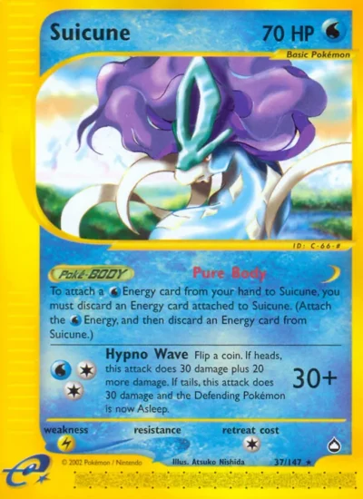 Suicune (Aquapolis 37)