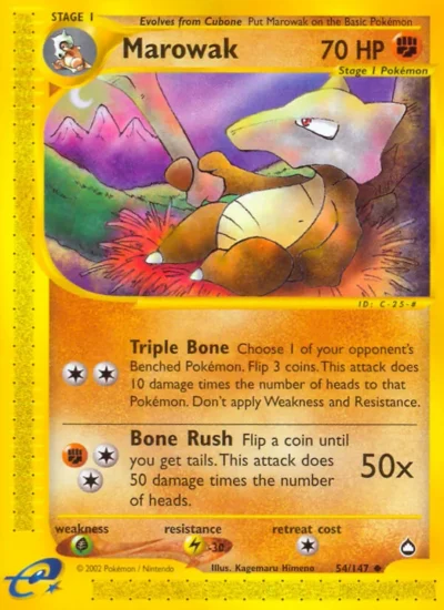 Marowak (Aquapolis 54)