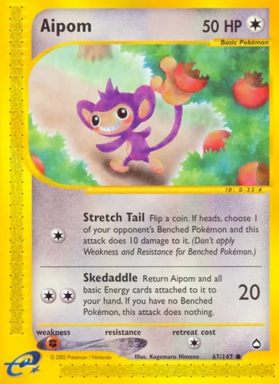 Aipom (Aquapolis 67)