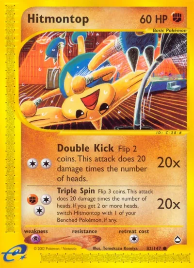 Hitmontop (Aquapolis 82)