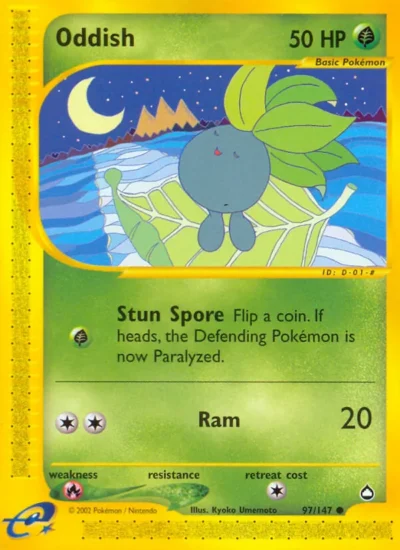 Oddish (Aquapolis 97)
