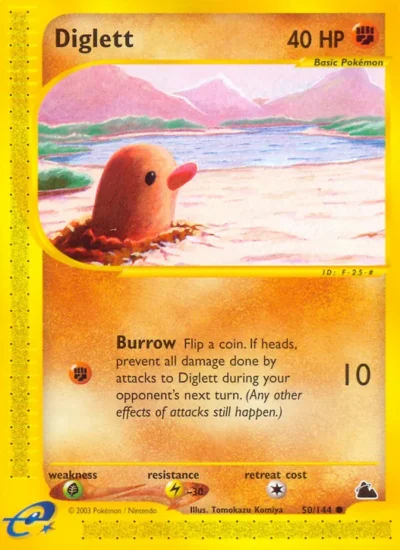 Diglett (Skyridge 50)