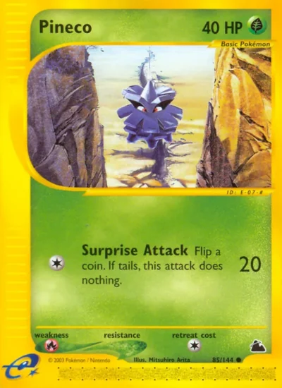 Pineco (Skyridge 85)