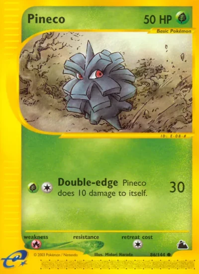 Pineco (Skyridge 86)