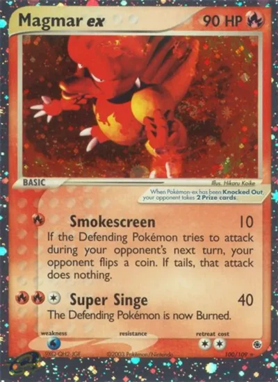 Magmar ex (Ruby & Sapphire 100)