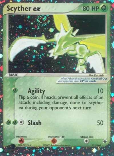 Scyther ex (Ruby & Sapphire 102)