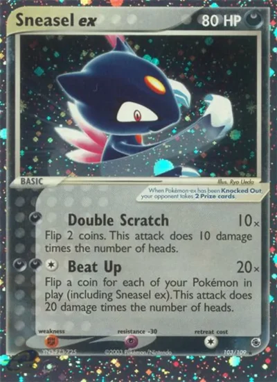 Sneasel ex (Ruby & Sapphire 103)