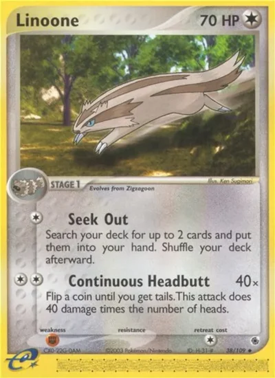 Linoone (Ruby & Sapphire 38)
