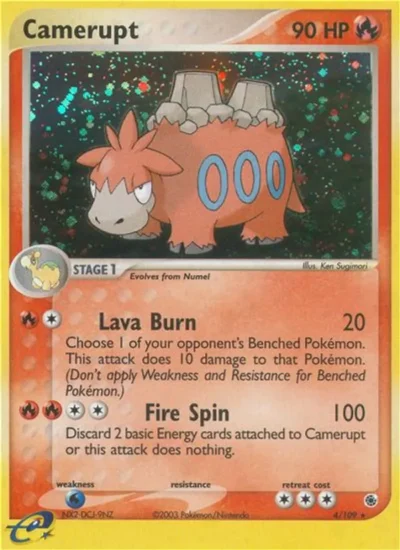Camerupt (Ruby & Sapphire 4)