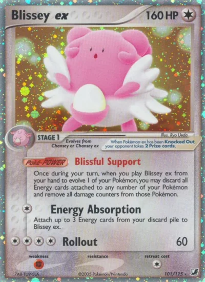 Blissey ex (Unseen Forces 101)