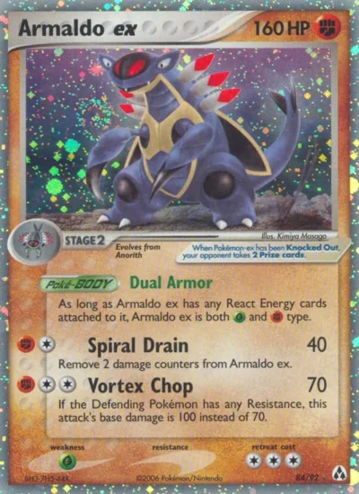 Armaldo ex (Legend Maker 84)