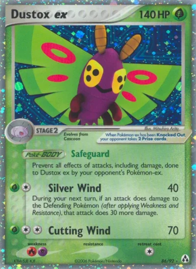 Dustox ex (Legend Maker 86)