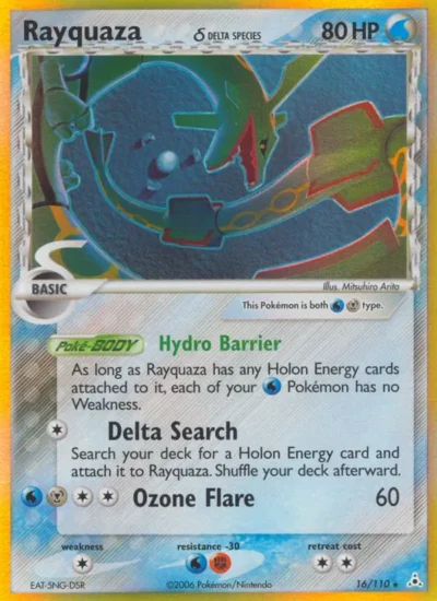 Rayquaza δ (Holon Phantoms 16)