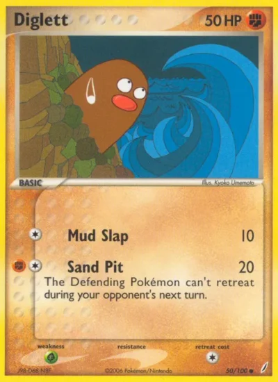 Diglett (Crystal Guardians 50)