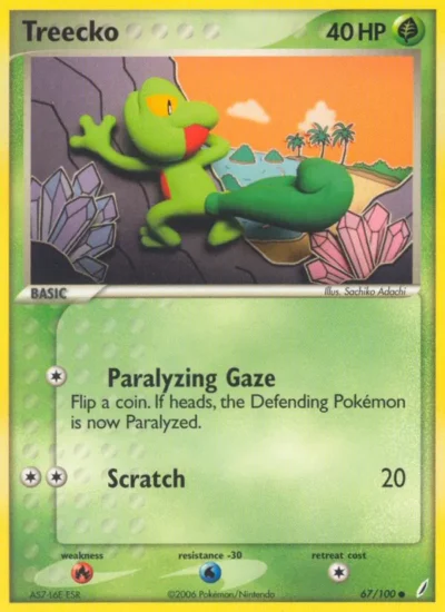 Treecko (Crystal Guardians 67)