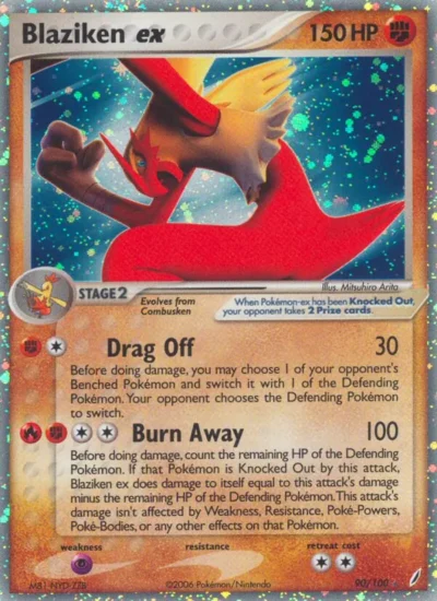 Blaziken ex (Crystal Guardians 90)