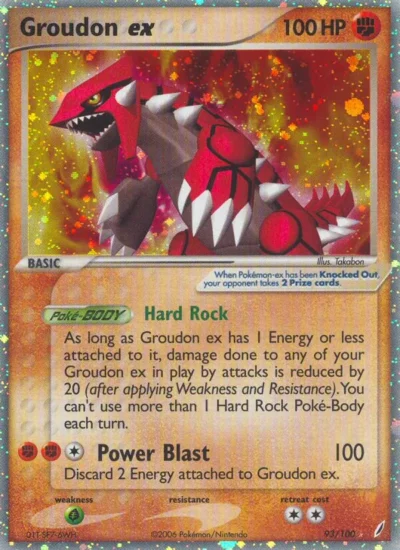Groudon ex (Crystal Guardians 93)