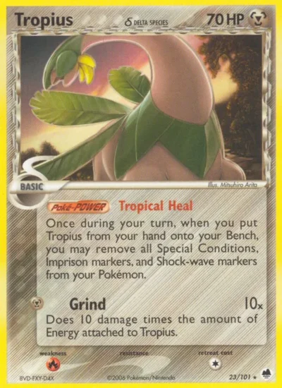 Tropius δ (Dragon Frontiers 23)