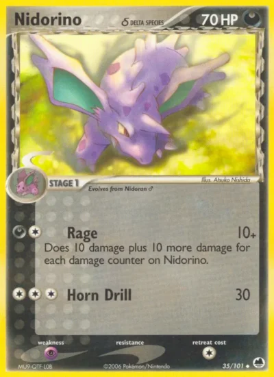 Nidorino δ (Dragon Frontiers 35)