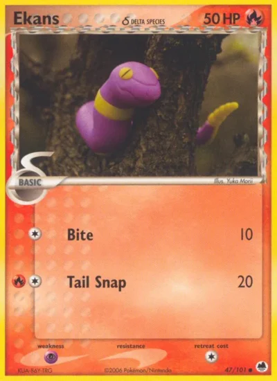 Ekans δ (Dragon Frontiers 47)