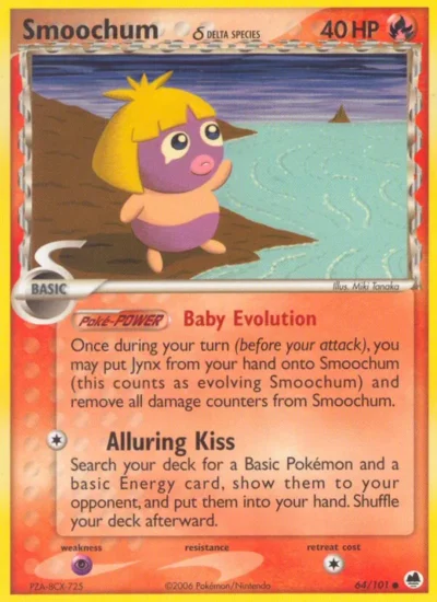 Smoochum δ (Dragon Frontiers 64)