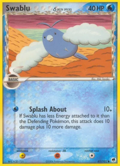 Swablu δ (Dragon Frontiers 65)