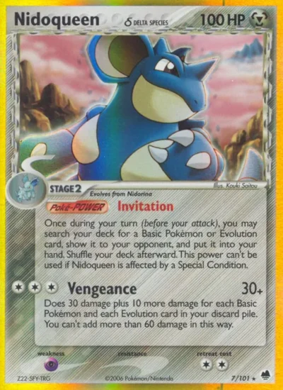 Nidoqueen δ (Dragon Frontiers 7)