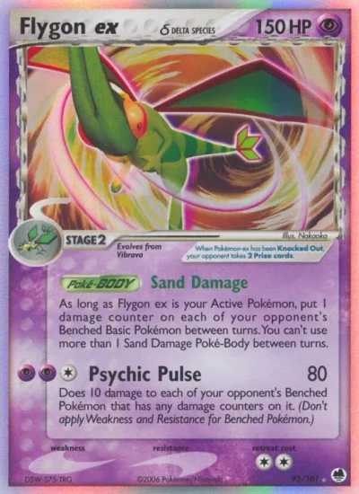 Flygon ex δ (Dragon Frontiers 92)