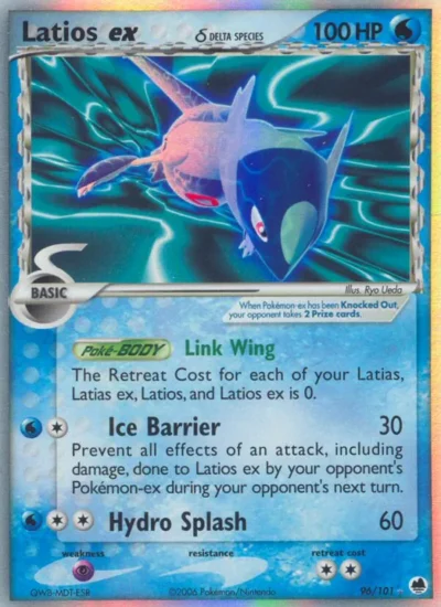 Latios ex δ (Dragon Frontiers 96)