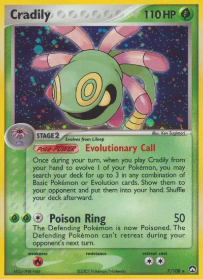 Cradily (Power Keepers 7)