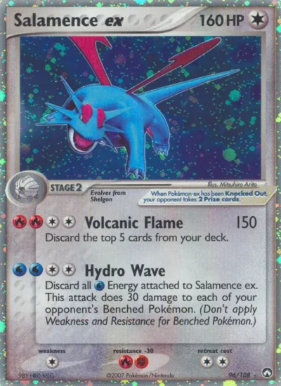 Salamence ex (Power Keepers 96)