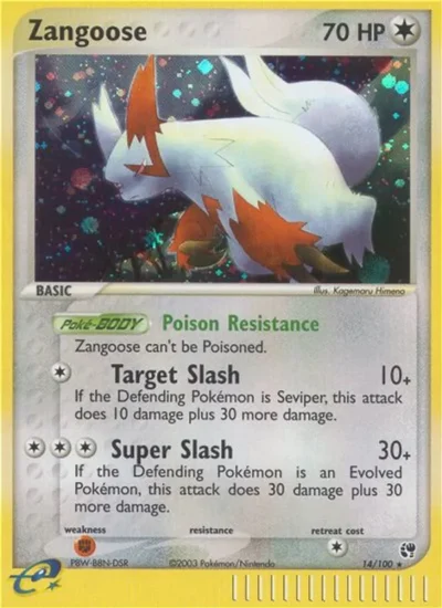 Zangoose (Sandstorm 14)