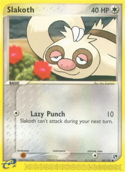 Slakoth (Sandstorm 80)