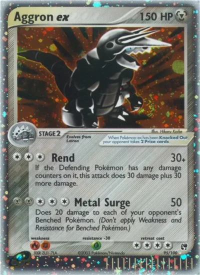 Aggron ex (Sandstorm 95)
