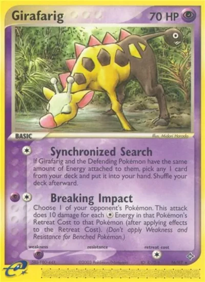 Girafarig (Dragon 16)