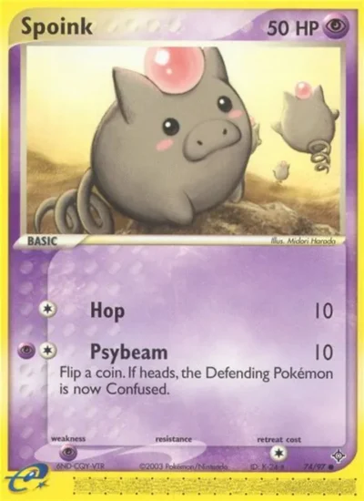 Spoink (Dragon 74)