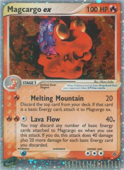 Magcargo ex (Dragon 95)
