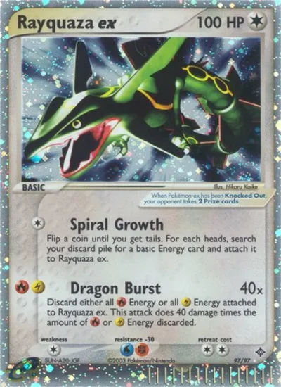 Rayquaza ex (Dragon 97)