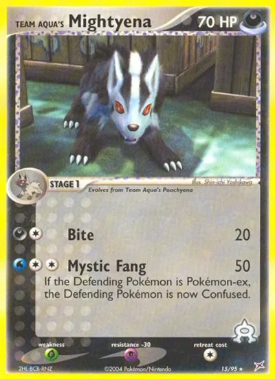 Team Aqua's Mightyena (Team Magma vs Team Aqua 15)