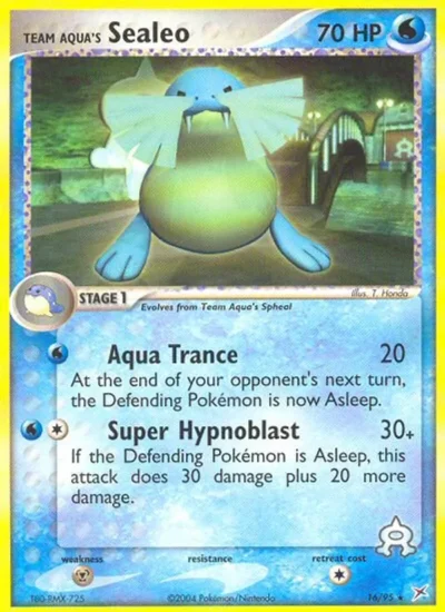 Team Aqua's Sealeo (Team Magma vs Team Aqua 16)