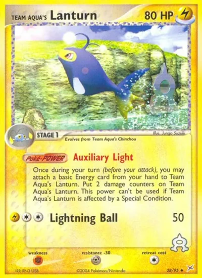 Team Aqua's Lanturn (Team Magma vs Team Aqua 28)