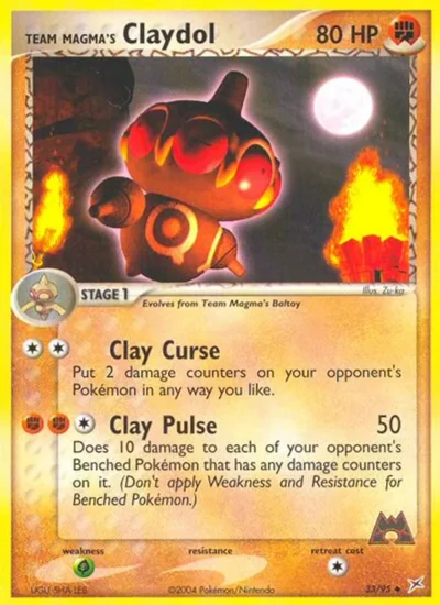 Team Magma's Claydol (Team Magma vs Team Aqua 33)