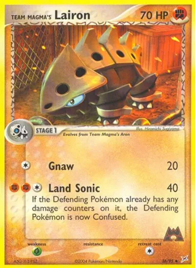 Team Magma's Lairon (Team Magma vs Team Aqua 36)