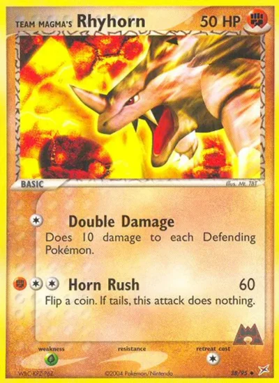 Team Magma's Rhyhorn (Team Magma vs Team Aqua 38)