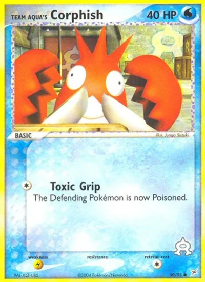 Team Aqua's Corphish (Team Magma vs Team Aqua 50)