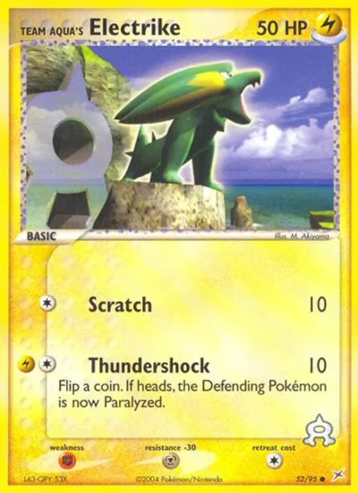 Team Aqua's Electrike (Team Magma vs Team Aqua 52)