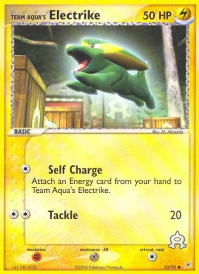 Team Aqua's Electrike (Team Magma vs Team Aqua 53)
